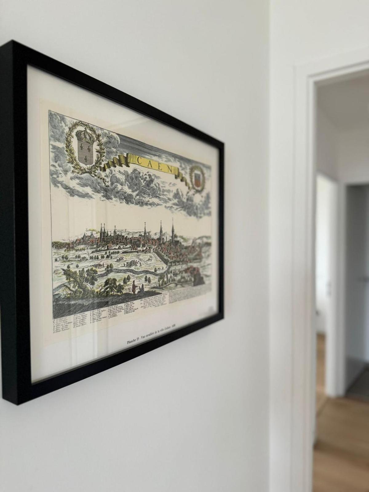 Presqu'Ile, Appartement Neuf Avec Balcon, Salle De Gym Et Parking Caen Esterno foto